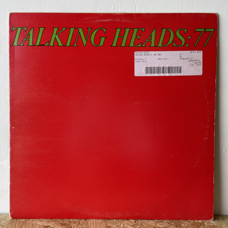 TALKING HEADS / Talking Heads '77