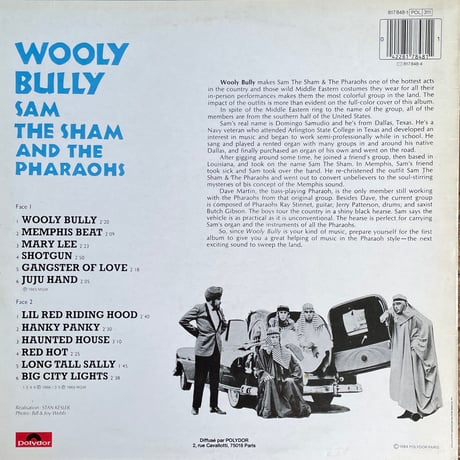 SAM THE SHAM AND THE PHARAOHS / Wooly Bully