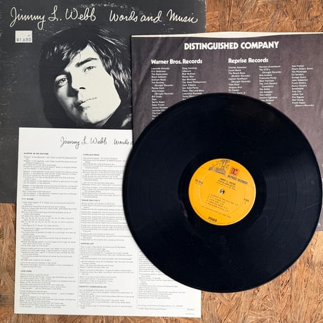 JIMMY L. WEBB / Words And Music