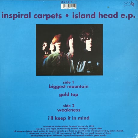 INSPIRAL CARPETS / Island Head E.P.