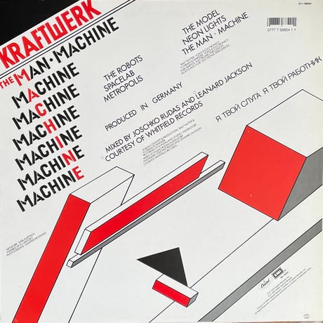 KRAFTWERK / The Man Machine