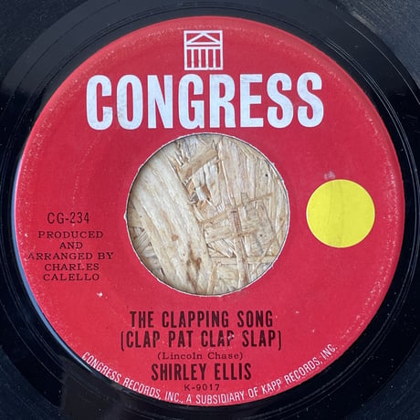 SHIRLEY ELLIS / The Clapping Song (Clap Pat Clap Slap)