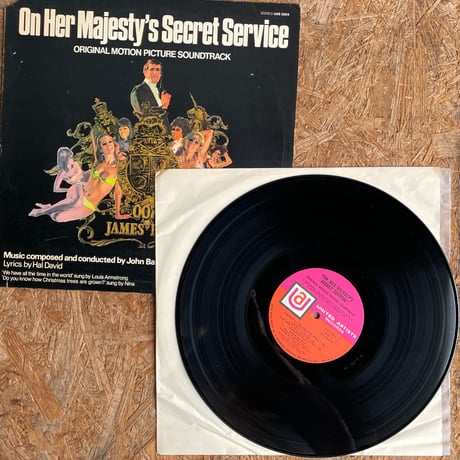 JOHN BARRY / On Her Majesty's Secret Service (Original Motion Picture Soundtrack)