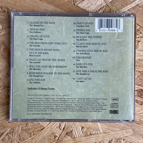 V.A. / The Best Of The Girl Groups Volume 1