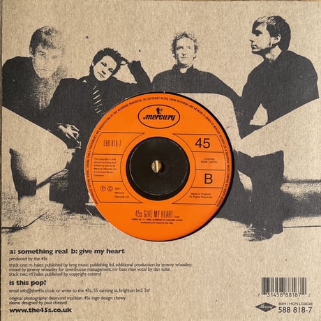 THE 45S / Something Real