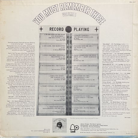 V.A. / You Must Remember These Vol 1