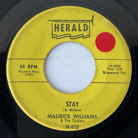 MAURICE WILLIAMS / Stay