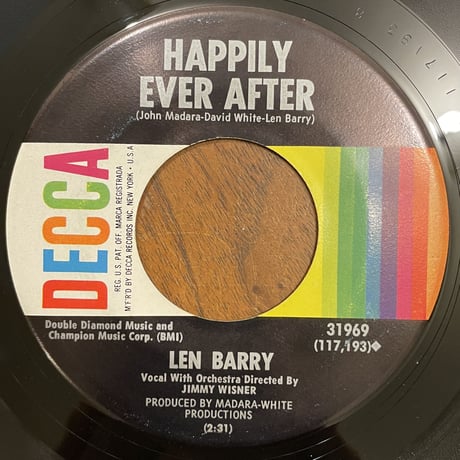 LEN BARRY / It's That Time Of The Year