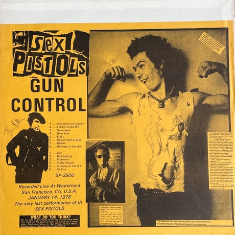 SEX PISTOLS / Gun Control