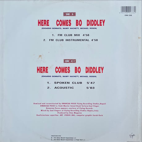 EDOARDO BENNATO & BO DIDDLEY / Here Comes Bo Diddley (Remix)