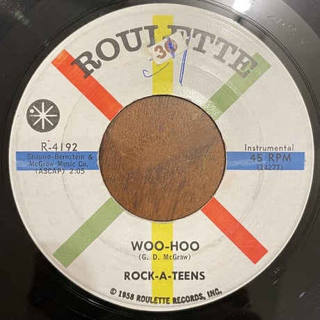 ROCK-A-TEENS / Woo Hoo