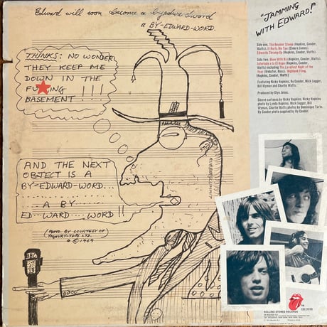 NICKY HOPKINS, RY COODER, MICK JAGGER, BILL WYMAN, CHARLIE WATTS / Jamming With Edward!