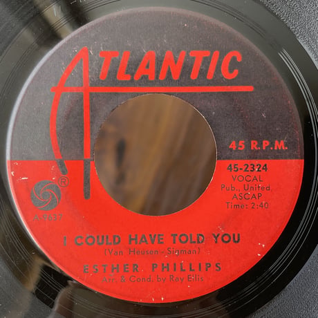 ESTHER PHILLIPS / Just Say Goodbye