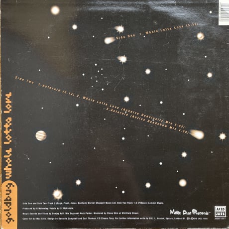 GOLDBUG / Whole Lotta Love