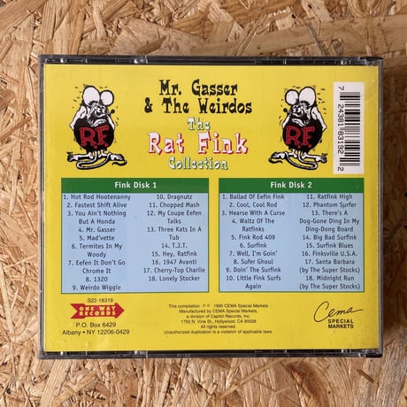 Mr. GASSER & THE WEIRDOS /The Rat Fink Collection