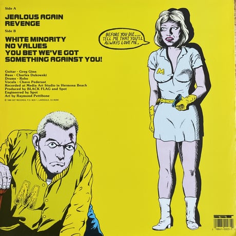 BLACK FLAG / Jealous Again