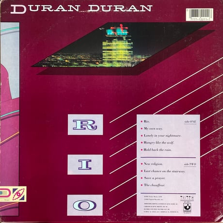 DURAN DURAN / Rio