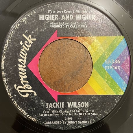 JACKIE WILSON / Higher And Higher