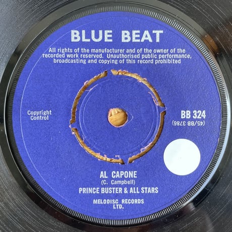 PRINCE BUSTER AND ALL STARS / Al Capone / One Step Beyond