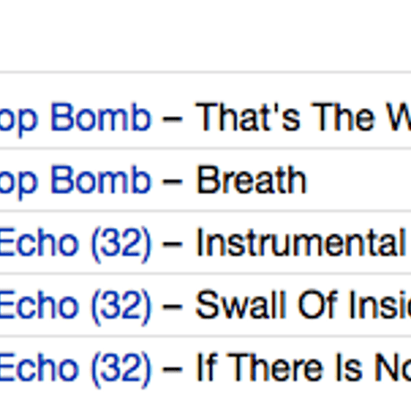 BACK DROP BOMB vs ECHO / Soul Camp Vol.2