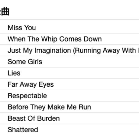THE ROLLING STONES / Some Girls
