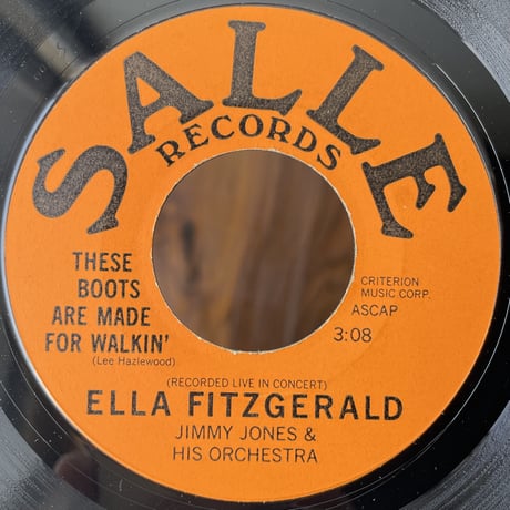 ELLA FITZGERALD / These Boots Are Made for Walkin'