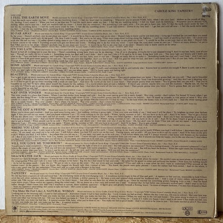 CAROLE KING / Tapestry