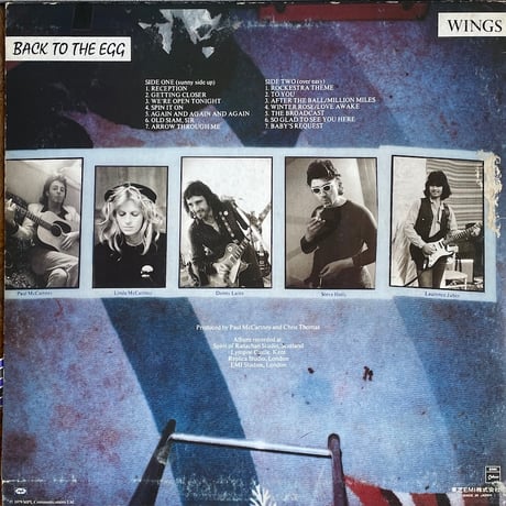 PAUL McCARTNEY & THE WINGS / Back To The Egg