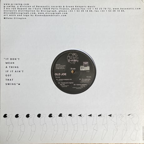 TRANSLUCENT / Old Joe EP