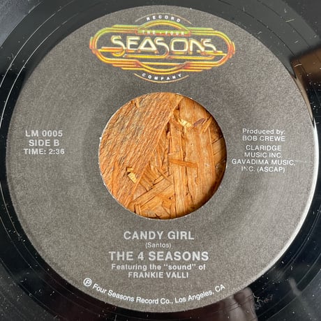 THE 4 SEASONS / Big Girls Don't Cry