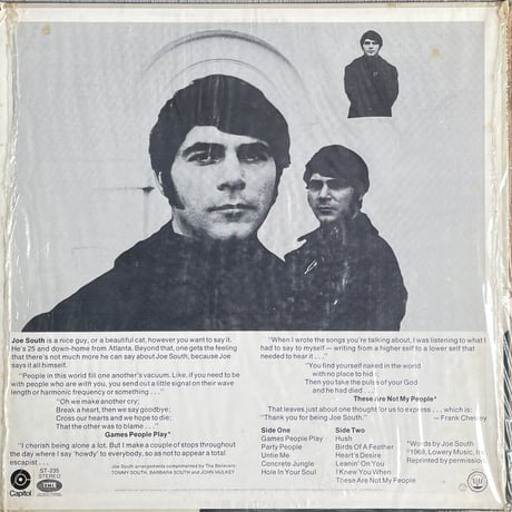 JOE SOUTH / Games People Play
