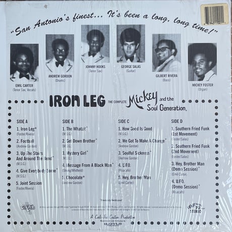 MICKEY AND THE SOUL GENERATION / Iron Leg (The Complete Mickey And The Soul Generation)
