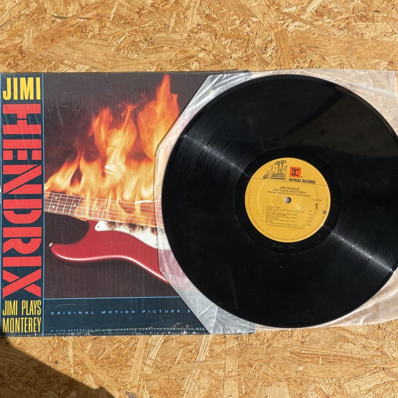 JIMI HENDRIX レコード Jimi Plays Monterey-