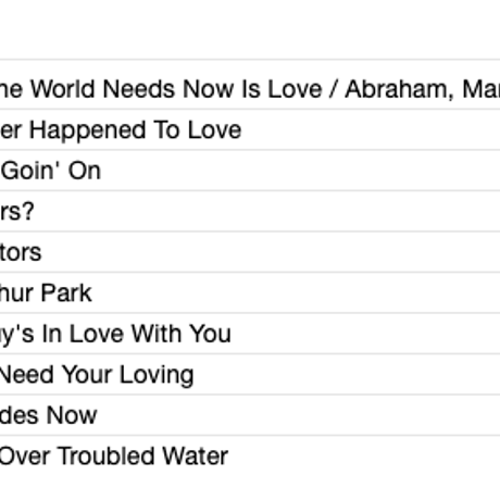 TOM CLAY / What The World Needs Now Is Love
