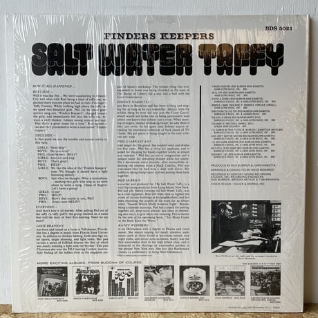 SALT WATER TAFFY / Finders Keepers