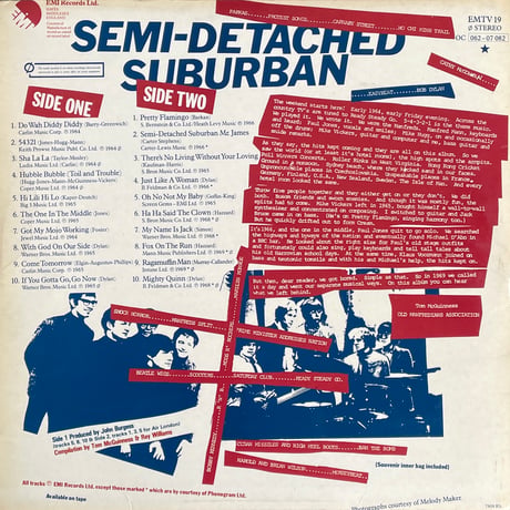MANFRED MANN / Semi-Detached Suburban (20 Great Hits Of The Sixties)