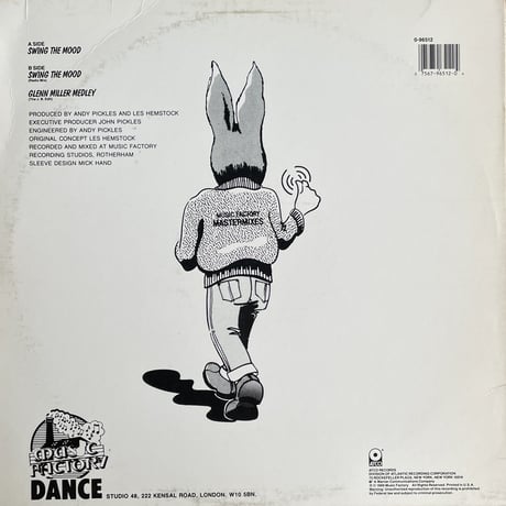 JIVE BUNNY AND THE MASTERMIXERS / Swing The Mood