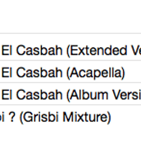 RACHID TAHA / Rock El Casbah