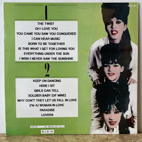 RONETTES / The Greatest Hits - Volume II