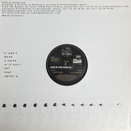 DAN X / Jazz In The Park EP