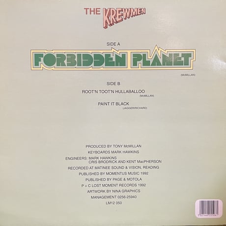THE KREWMEN / Forbidden Planet