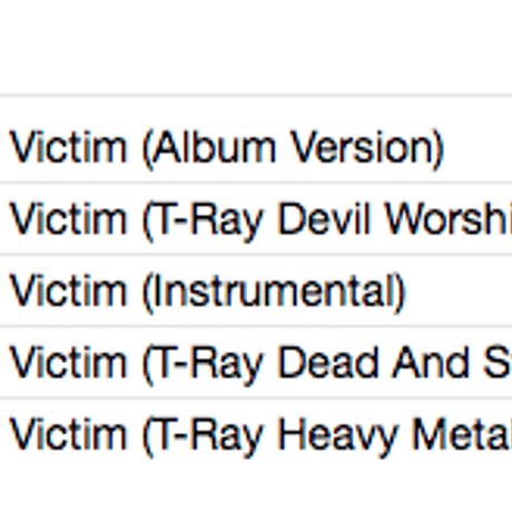 HELMET AND HOUSE OF PAIN / Just Another Victim