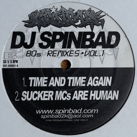 DJ SPINBAD / 80s Remixes Vol 1
