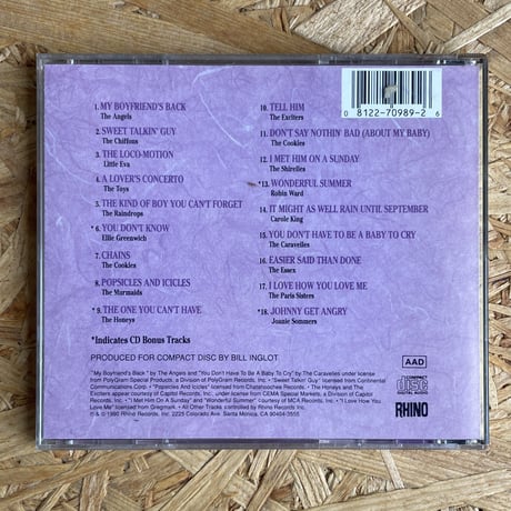V.A.  / The Best Of The Girl Groups, Volume 2