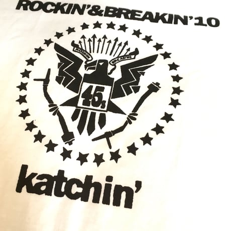 Rockin' & Breakin' Tシャツ WHITE