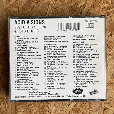 V.A. / Acid Visions: The Complete Collection, Vol. 1
