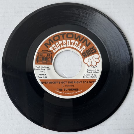 THE SUPREMES / Stoned Love