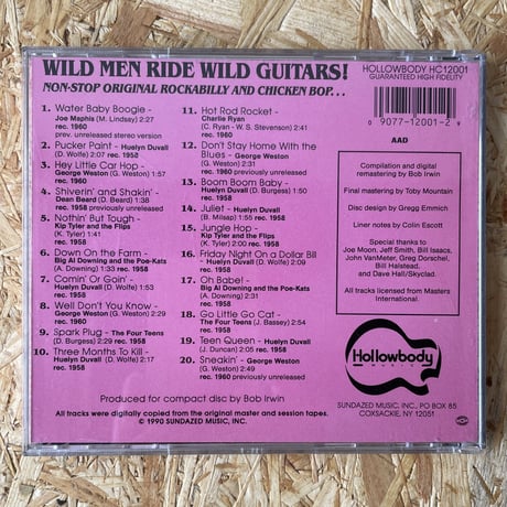 V.A. / Wild Men Ride Wild Guitars - Original Rockabilly And Chicken Bop!... Vol 1