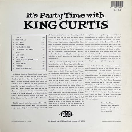 KING CURTIS / It's Party Time With King Curtis