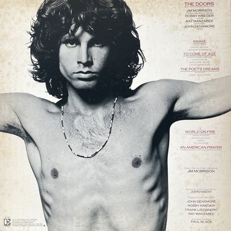 JIM MORRISON Music By THE DOORS / An American Prayer